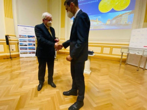 Město Cheb má svou zlatou pamětní minci