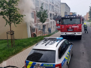 Plameny zničily byt v Rotavě. Škoda přesáhne milion korun