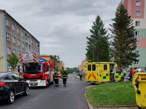 Plameny zničily byt v Rotavě. Škoda přesáhne milion korun