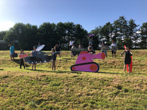 Výročí odchodu sovětských okupačních vojsk v Sokolově oslavili živým obrazem