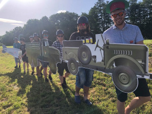 Výročí odchodu sovětských okupačních vojsk v Sokolově oslavili živým obrazem