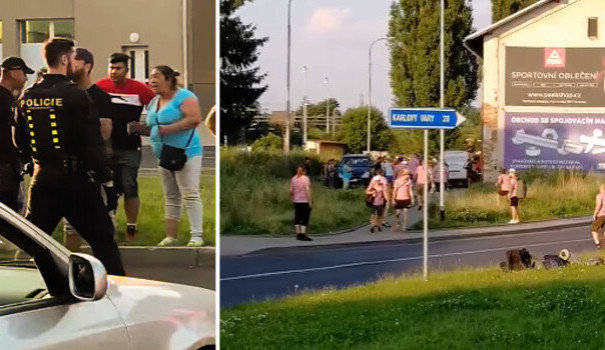 Incident se stal nedaleko od nádraží v Sokolově