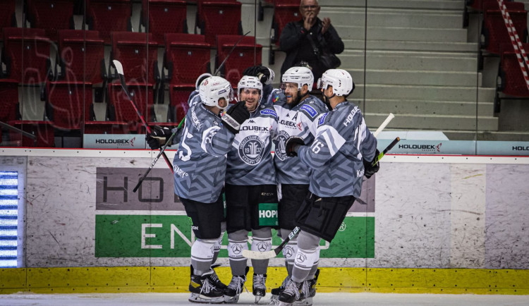 Radost hokejistů Energie