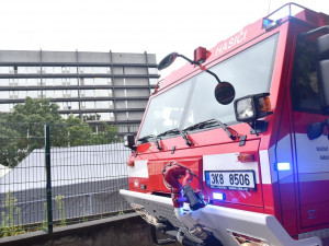 Hasiči ráno likvidovali požár v objektu karlovarského festivalového hotelu Thermal