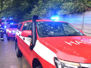 Hasiči ráno likvidovali požár v objektu karlovarského festivalového hotelu Thermal