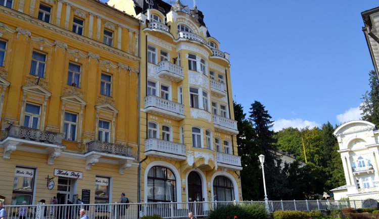 Lázeňský dům Mercur.