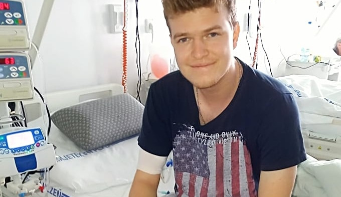 Jednadvacetiletý David onemocněl aplastickou anémií. Potřebuje dárce kostní dřeně