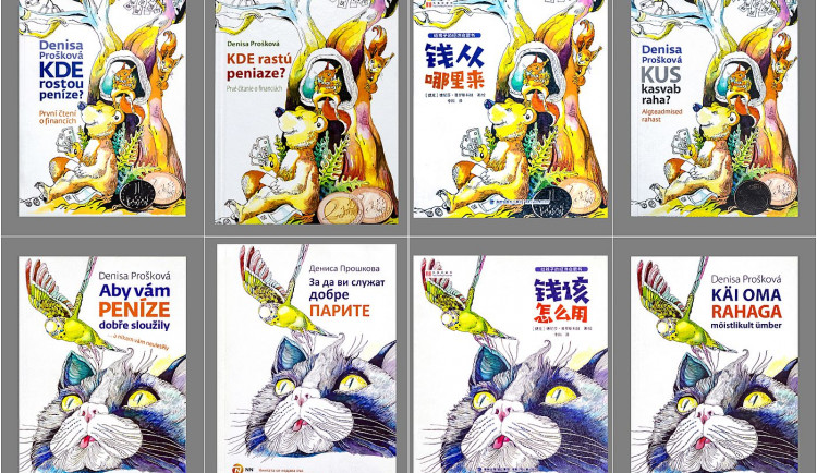 Kde rostou peníze? O tom si čtou děti od české autorky Denisy Proškové na Slovensku, v Bulharsku, v Estonsku i v Číně. Teď před svátky vyšel třetí dotisk