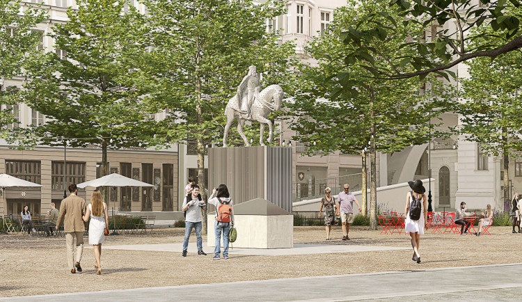 Karlovy Vary vyhlíží novou jezdeckou sochu Karla IV., stane atrakcí Divadelního náměstí