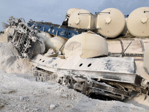 Strojvedoucímu hrozí osmiletý trest vězení za vykolejení nákladního vlaku u Mariánských Lázní