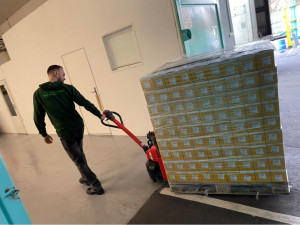 Na pomoc uprchlíkům dala potravinová banka v Karlovarském kraji již 20 tun zboží