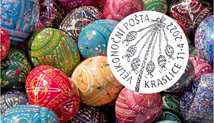 Ani letos nechybí tradiční velikonoční razítko z pošty v Kraslicích na Sokolovsku