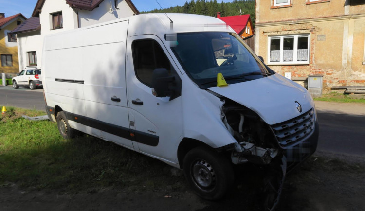 Během řízení se snažil vyhnat hmyz z auta. Mladý řidič způsobil škodu za 110 tisíc korun