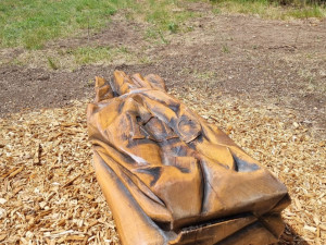 Párty skončila je název nové a zcela originální výstavy řezbářských děl, která vznikla během sympozia na Linhartu u Karlových Varů. V lese ji najdete nedaleko hájovny Diana u obory s divočáky. Expozici tvoří různé odpadky, které řezbáři vytvořili ze dřeva