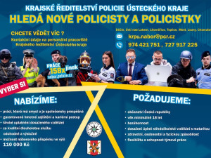U policie slouží tři roky, baví ji skvělý kolektiv a přátelská atmosféra v práci