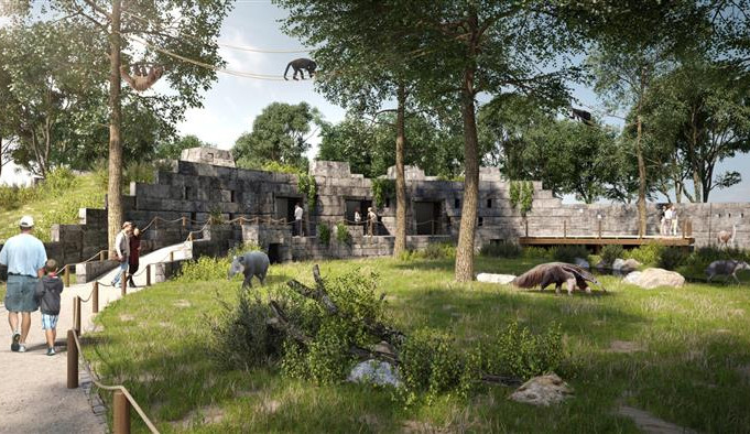 Hodonín přestaví zoo. V areálu zmizí ploty a vyroste šest pavilonů