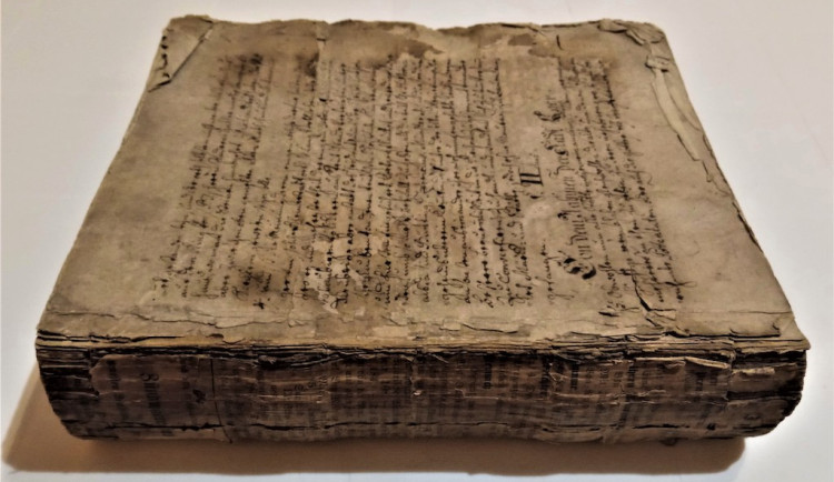 Kronika města Chebu z roku 1743.