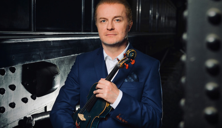 Houslový virtuóz Pavel Šporcl.