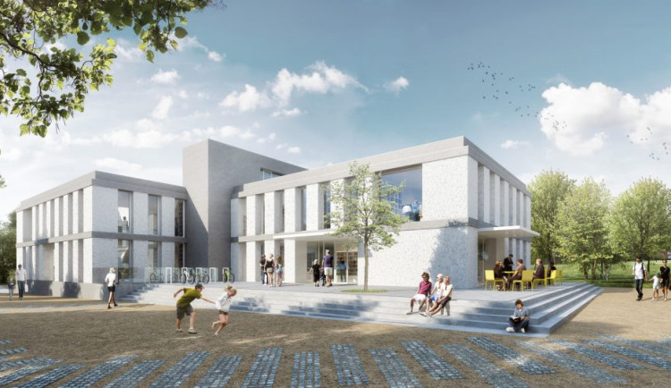 Stavba nové knihovny v Chodově na Sokolovsku se komplikuje kvůli cenám materiálů