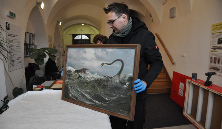Brněnské muzeum půjčí Japoncům slavné dinosaury Zdeňka Buriana