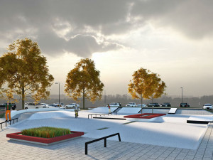 V areálu Bílá voda v Chodově přibude letos skatepark za šestnáct milionů korun