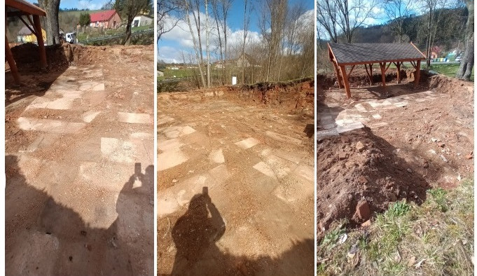 Nadšenci ve Svatoboru na Karlovarsku odkrývají pozůstatky bývalé školy