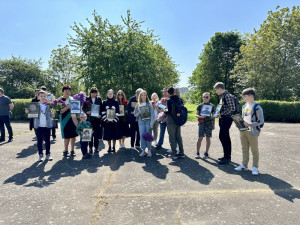 Při pietní akci si lidé připomněli oběti stalinského režimu, mezi kterými byli i Volyňští Češi.