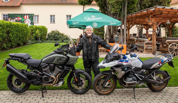 Motorky patří k velké vášni prezidenta Pavla