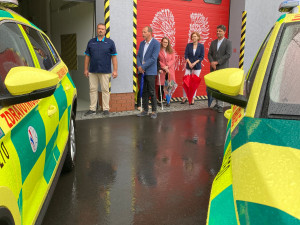 Karlovarští záchranáři dostanou 19 nových vozů. Nákup vyjde na 44 milionů korun