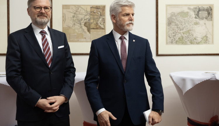 Petr Fiala a Petr Pavel