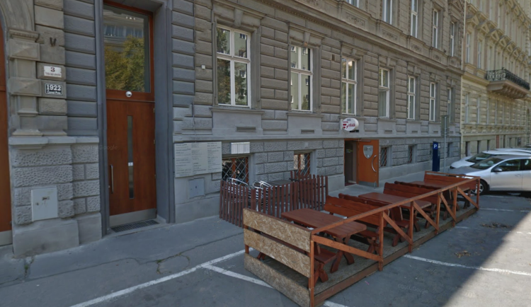 Budova virtuálního sídla firmy