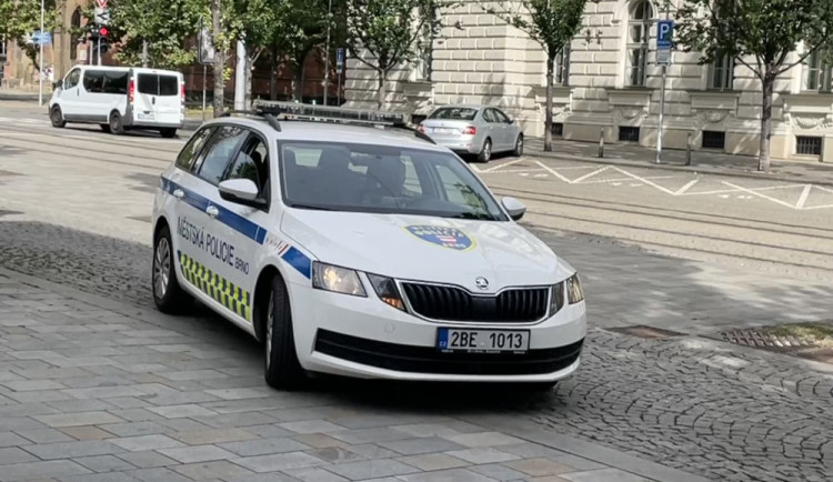 Zfetovaná žena v Brně mávala strážníkům u nosu pilníkem. Skončila v poutech