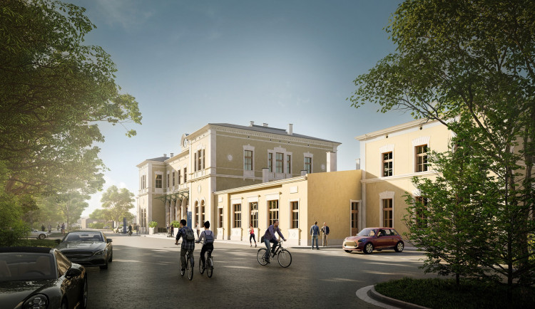 Nádražní budovu ve Františkových Lázních čeká rekonstrukce za 182 milionů korun