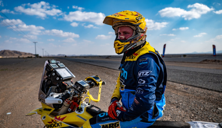 VIDEO: Michek zajel v pondělí devátý nejrychlejší čas na Dakaru. Po třetí etapě drží desátou příčku