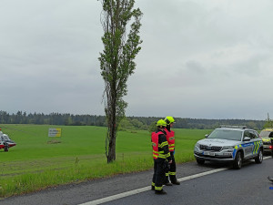 Nehoda u Andělské hory, kde v úterý zemřel jeden člověk