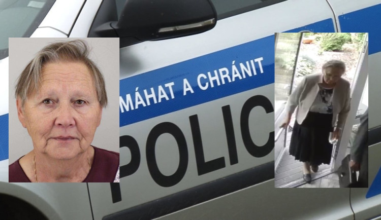 Seniorka se nevrátila domů, od neděle ji hledá policie. Nepotkali jste ji?