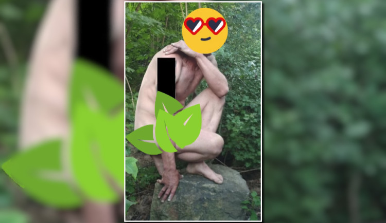Opilý naháč pobíhal kolem volnočasového areálu, policistům zapózoval v křoví jako filmový „milášek“