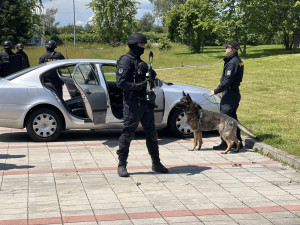 Úředníci z kraje zažili v rámci cvičení simulovaný útok ozbrojených útočníků. Akci ukončila likvidace aktivních střelců