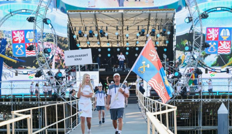 Karlovarská výprava vybojovala na Olympiádě dětí a mládeže první medaile