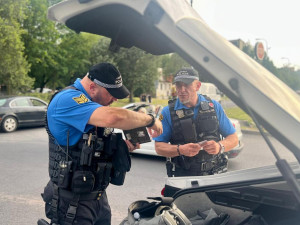 Strážníci městské policie si během konání filmového festivalu více posvítili na řidiče nerespektují předpisy