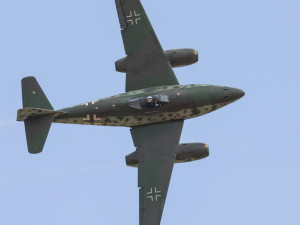 Messerschmitt Schwalbe, foto: Letecký den Cheb