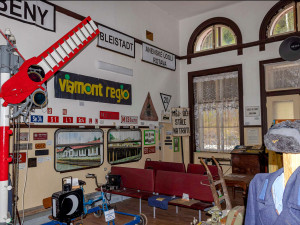 Muzeum Kraslické dráhy je jediné svého druhu v kraji. Chybělo ale málo a skončilo by