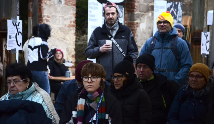 Dušičkového setkání v Řetízkárně se zúčastnili i zahraniční studenti.