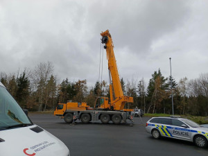 Při akci zaměřené na kontrolu váhy automobilů jedenáct vozidel překročilo maximální povolenou hmotnost