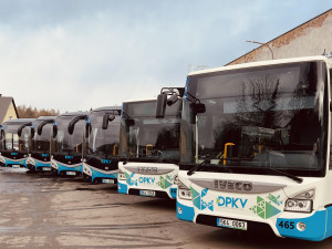 Dopravní podnik Karlovy Vary opět omlazuje vozový park o 10 nových ekologických autobusů