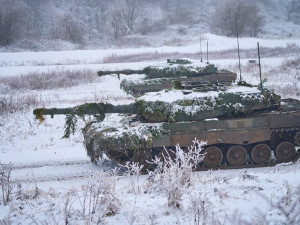Česká armáda na Doupově poprvé testuje nové tanky Leopard, náročné cvičení prověří techniku i vojáky
