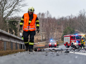 Při nehodách loni zemřelo v Karlovarském kraji 14 lidí, méně než v roce 2023