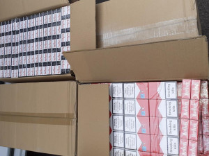 Celníci zajistili při silniční kontrole 300 tisíc kusů neznačených cigaret. Daňový únik činil 1,3 milionu korun