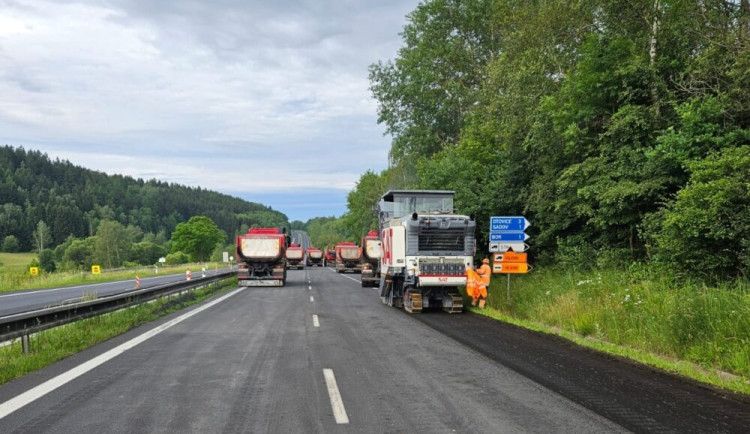 ŘSD letos opraví u Dalovic další úsek silnice I/13 z Karlových Varů na Ostrov