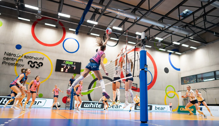 Hanácká bitva o titul: startuje finále extraligy mezi volejbalistkami Olomouce a Prostějova